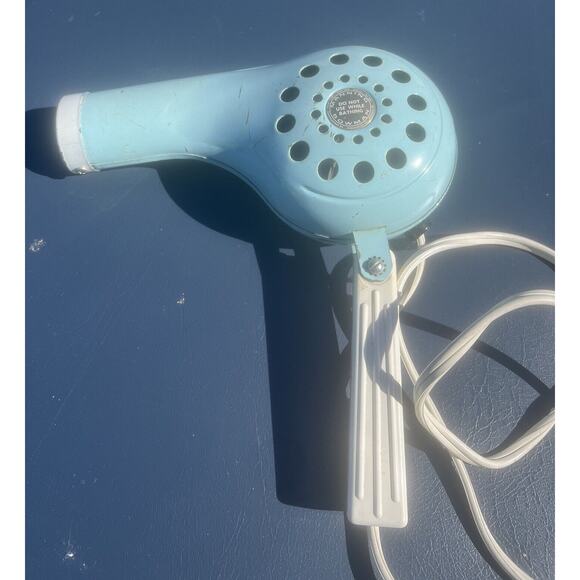 Topic Aire Model 38100 Hair Dryer Baby Blue Tested Works Vintage - Picture 2 of 7